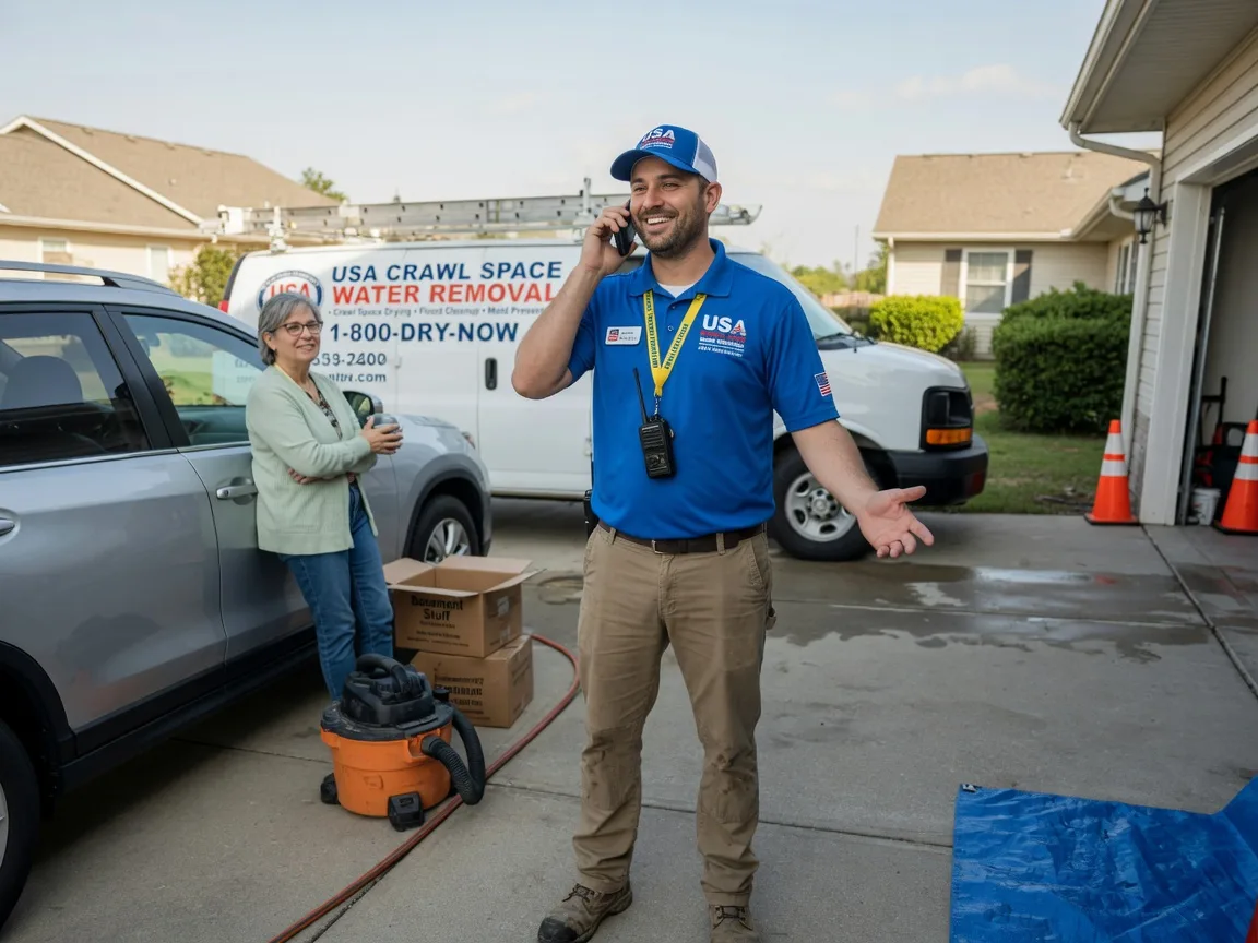Crawl Space Water Removal Bapchule, AZ FAQs